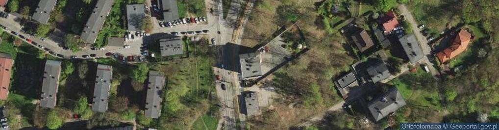Zdjęcie satelitarne EDEN usługi pogrzebowe