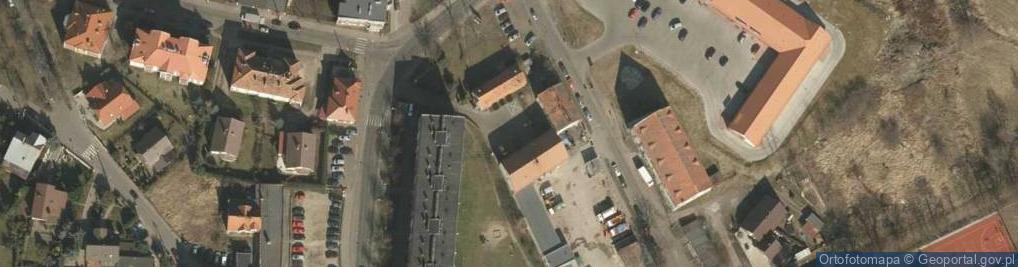 Zdjęcie satelitarne PGK Wołów