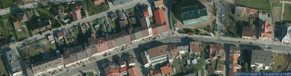Zdjęcie satelitarne Zakład Pogrzebowy A w Białorucki