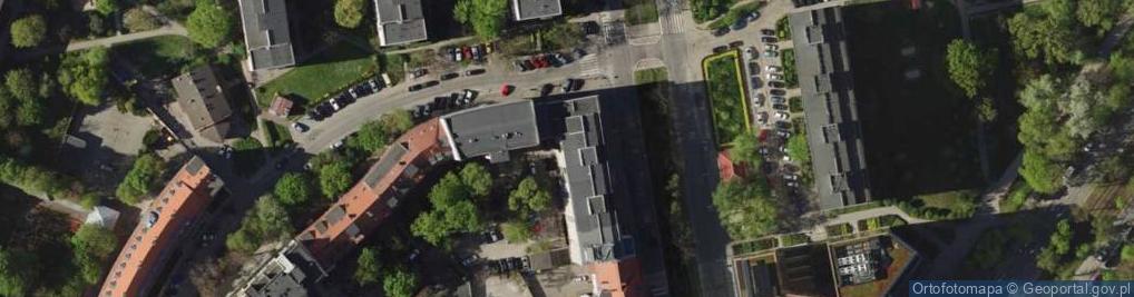 Zdjęcie satelitarne Zakład Pogrzebowy Archon - Krzyki