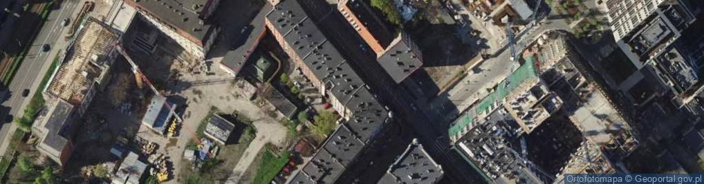 Zdjęcie satelitarne Zakład Pogrzebowy Archon - Krzyki