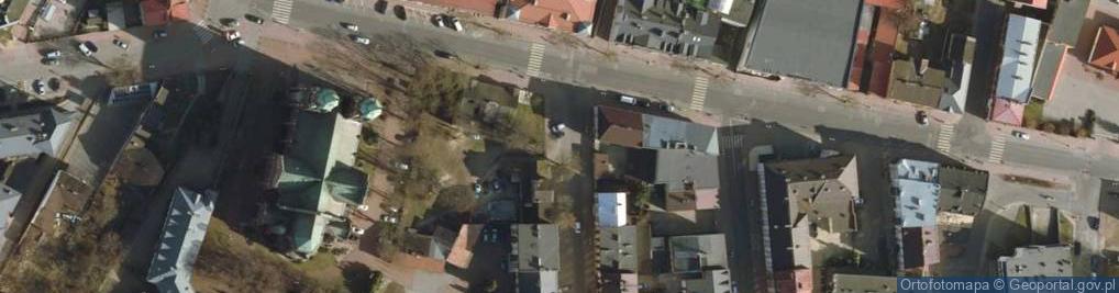 Zdjęcie satelitarne Zakład pogrzebowy Siedlce. Hades