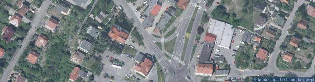 Zdjęcie satelitarne Zakład pogrzebowy