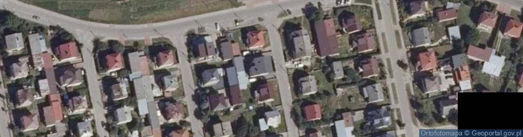Zdjęcie satelitarne Zakład pogrzebowy