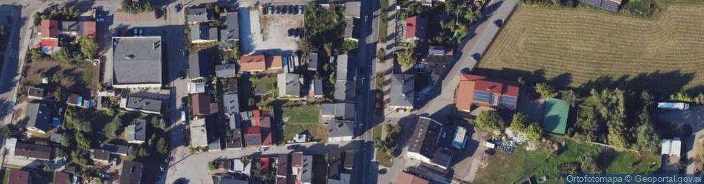 Zdjęcie satelitarne Zakład Usług Pogrzebowych Piotr Dorosz