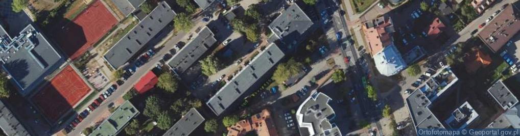 Zdjęcie satelitarne RB grawerowanie Roszko