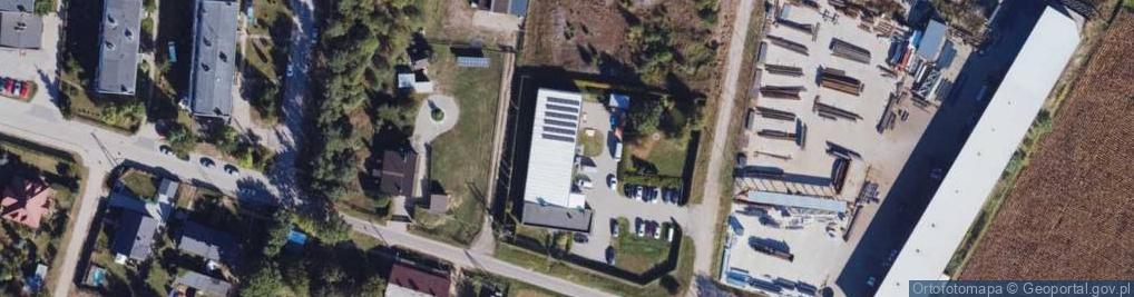Zdjęcie satelitarne Komplex SP C Piotr Tumiłowicz Sławomir Guczalski