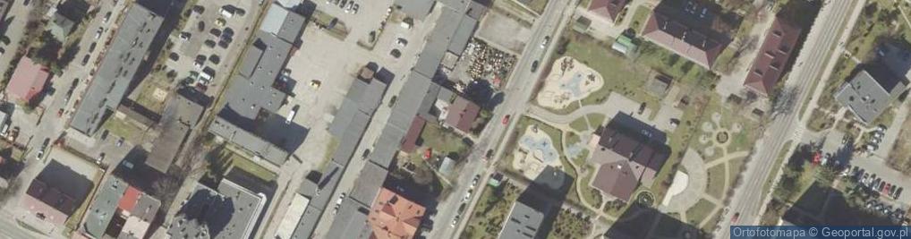 Zdjęcie satelitarne Przedsiębiorstwo Wielobranżowe Wotyma Tomasz Woś