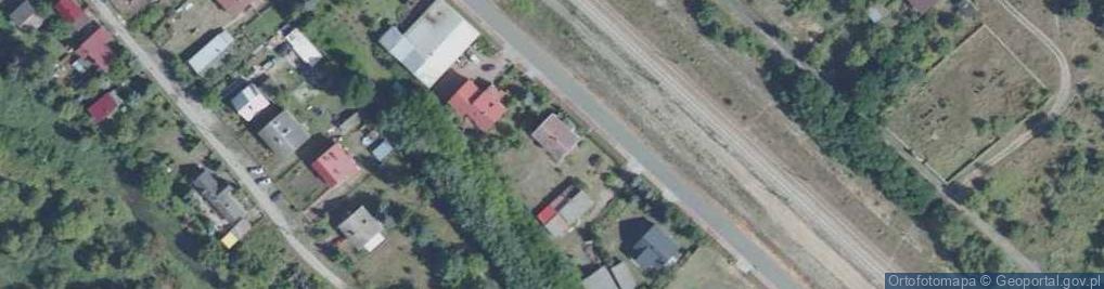 Zdjęcie satelitarne Zakład stolarski
