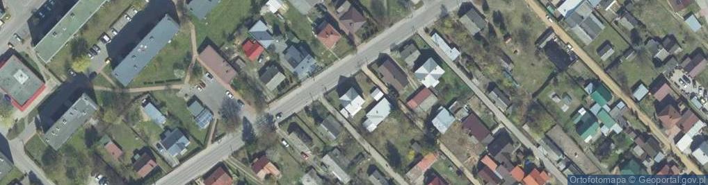Zdjęcie satelitarne Zakład stolarski