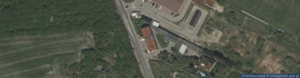 Zdjęcie satelitarne Zakład stolarski