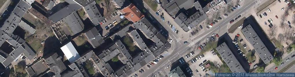 Zdjęcie satelitarne Zakład szewski