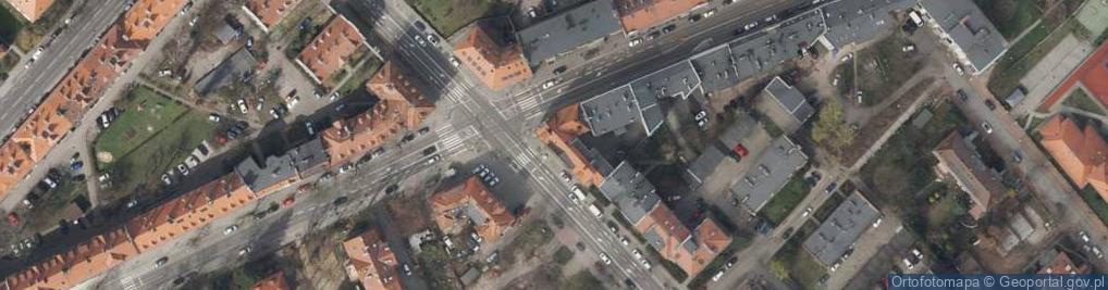 Zdjęcie satelitarne Zakład szewski