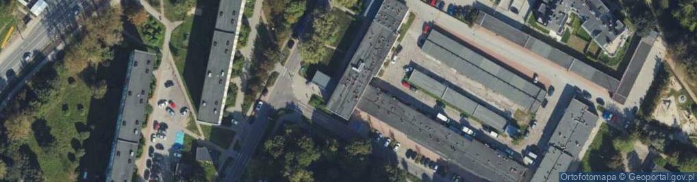 Zdjęcie satelitarne Kruszyńska Zakład Usługowo Handlowy Szklarz