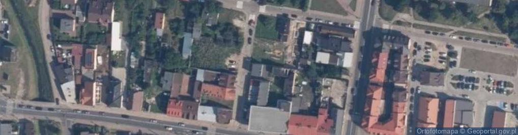 Zdjęcie satelitarne Szklarstwo