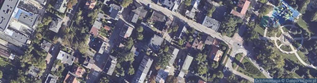 Zdjęcie satelitarne Szklarstwo