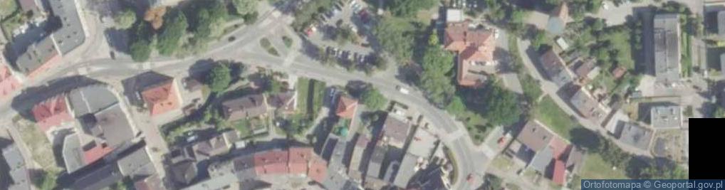 Zdjęcie satelitarne Usługowy Zakład Szklarski