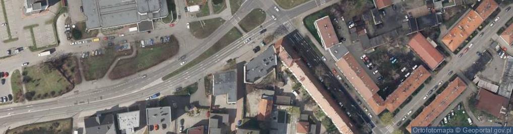 Zdjęcie satelitarne Zakład Szklarski