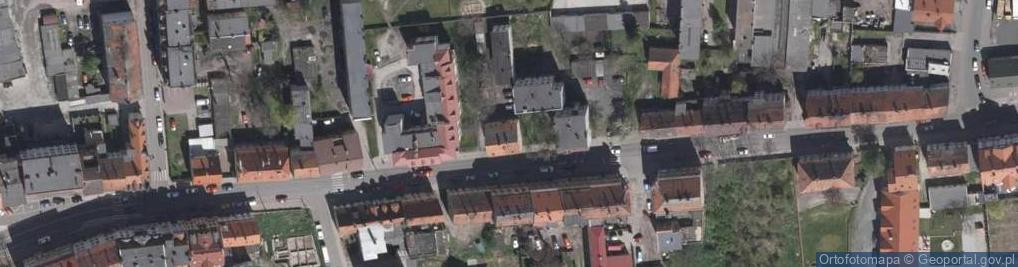 Zdjęcie satelitarne Zakład szklarski