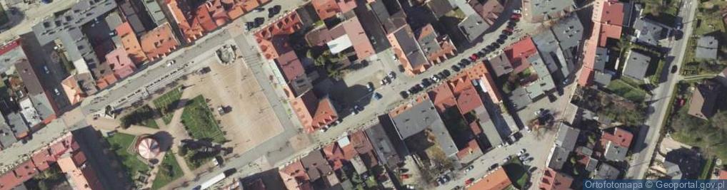 Zdjęcie satelitarne Zakład szklarski