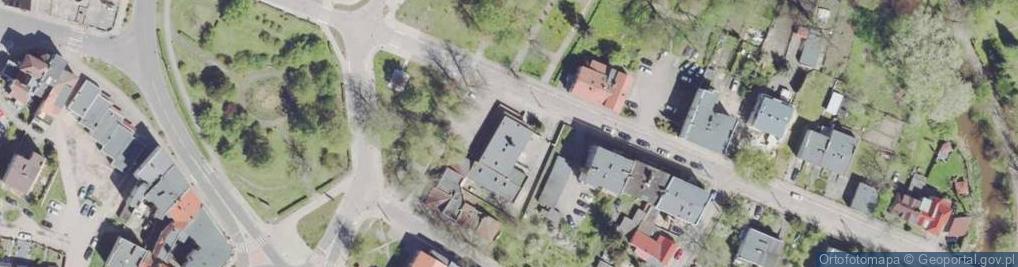 Zdjęcie satelitarne ZUS Biuro Terenowe w Gubinie (podlega pod: ZUS Oddział w Zielonej Górze)