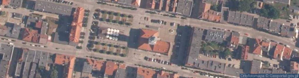 Zdjęcie satelitarne ZUS Biuro Terenowe w Namysłowie (podlega pod: ZUS Oddział w Opolu)