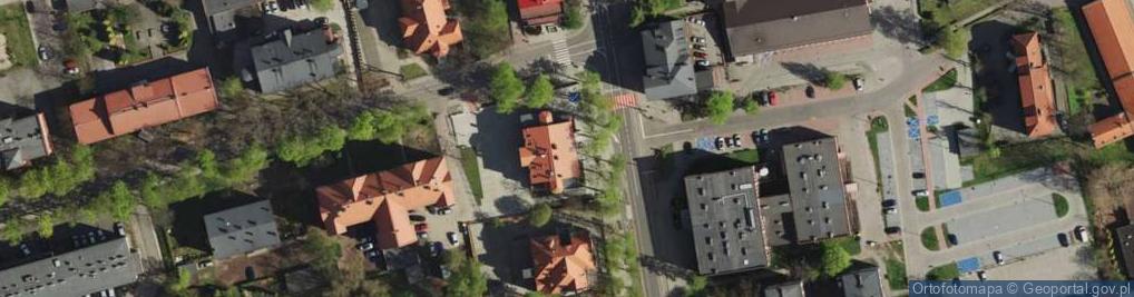 Zdjęcie satelitarne ZUS Biuro Terenowe w Rudzie Śląskiej (podlega pod: ZUS Oddział w Chorzowie)