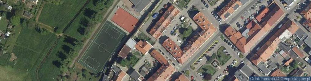 Zdjęcie satelitarne ZUS Biuro Terenowe w Sycowie (podlega pod: ZUS Oddział we Wrocławiu)