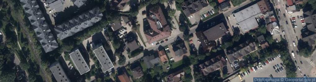 Zdjęcie satelitarne ZUS Biuro Terenowe w Zakopanem (podlega pod: ZUS Oddział w Nowym Sączu)