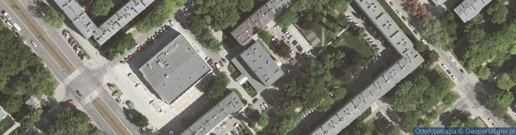 Zdjęcie satelitarne ZUS Inspektorat Kraków - Nowa Huta (podlega pod: ZUS Oddział w Krakowie)