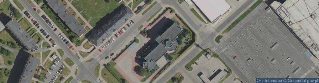 Zdjęcie satelitarne ZUS Inspektorat w Jeleniej Górze (podlega pod: ZUS Oddział w Wałbrzychu)