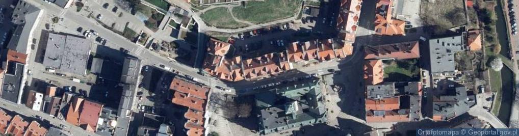 Zdjęcie satelitarne ZUS Inspektorat w Kłodzku (podlega pod: ZUS Oddział w Wałbrzychu)