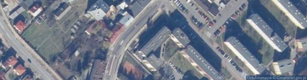 Zdjęcie satelitarne ZUS Inspektorat w Kozienicach (podlega pod: ZUS Oddział w Radomiu)