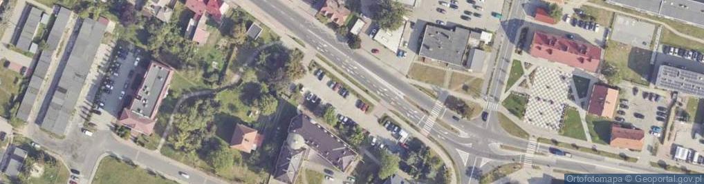 Zdjęcie satelitarne ZUS Inspektorat w Krośnie Odrzańskim (podlega pod: ZUS Oddział w Zielonej Górze)
