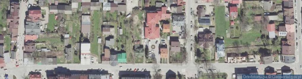 Zdjęcie satelitarne ZUS Inspektorat w Nowym Targu (podlega pod: ZUS Oddział w Nowym Sączu)