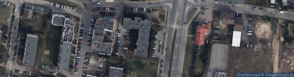 Zdjęcie satelitarne ZUS Inspektorat w Piotrkowie Trybunalskim (podlega pod: ZUS Oddział w Tomaszowie Mazowieckim)