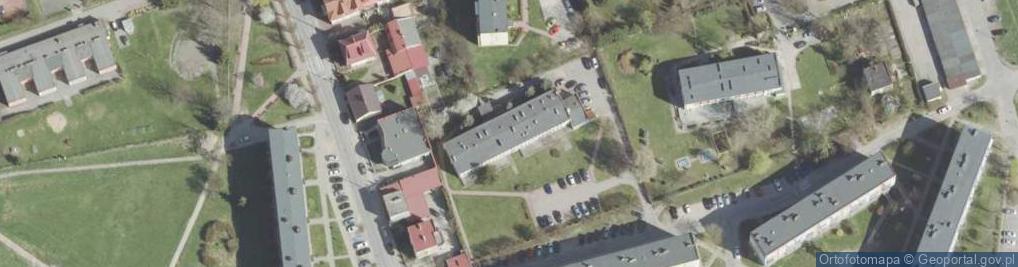 Zdjęcie satelitarne ZUS Inspektorat w Skarżysku Kamiennej (podlega pod: ZUS Oddział w Kielcach)