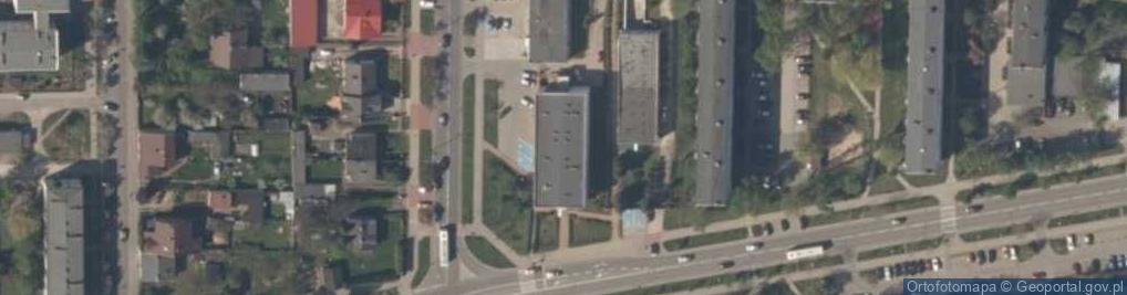 Zdjęcie satelitarne ZUS Inspektorat w Skierniewicach (podlega pod: ZUS Oddział w Tomaszowie Mazowieckim)