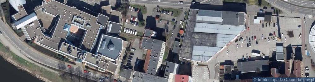 Zdjęcie satelitarne ZUS Inspektorat w Słubicach (podlega pod: ZUS Oddział w Gorzowie Wielkopolskim)