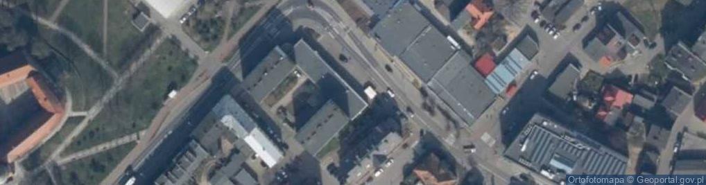 Zdjęcie satelitarne ZUS Inspektorat w Świdwinie (podlega pod: ZUS Oddział w Koszalinie)