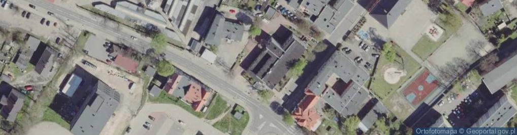 Zdjęcie satelitarne ZUS Inspektorat w Żarach (podlega pod: ZUS Oddział w Zielonej Górze)
