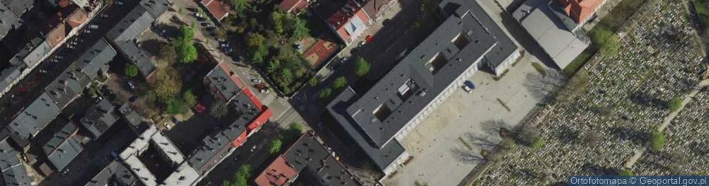 Zdjęcie satelitarne ZUS Oddział w Chorzowie