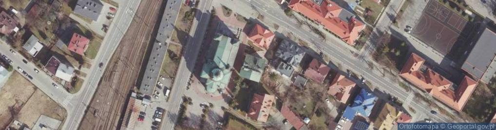 Zdjęcie satelitarne Dom Parafialny