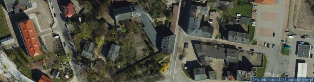Zdjęcie satelitarne Klaryski od Wieczystej Adoracji