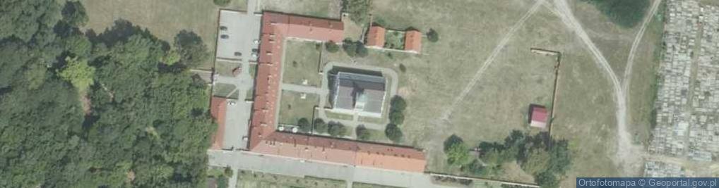 Zdjęcie satelitarne Klasztor