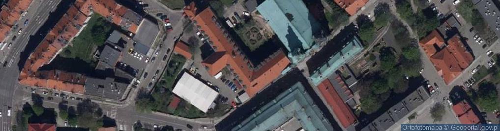 Zdjęcie satelitarne OO. Franciszkanów Konwentualnych OFM Conv