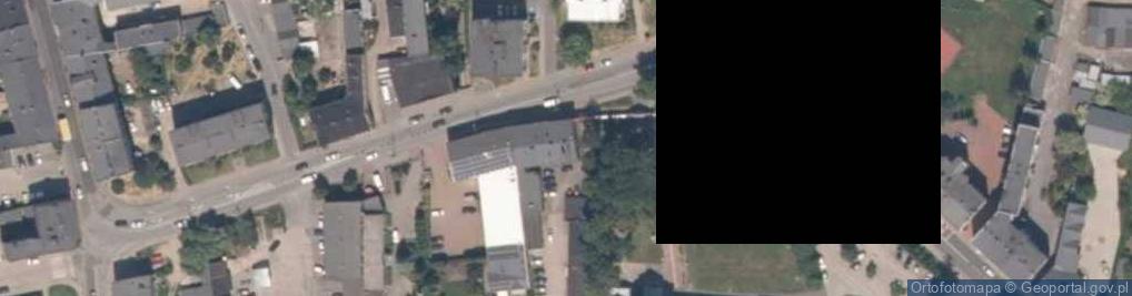 Zdjęcie satelitarne oo. Franciszkanów