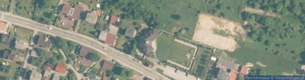 Zdjęcie satelitarne Służebniczki NMP