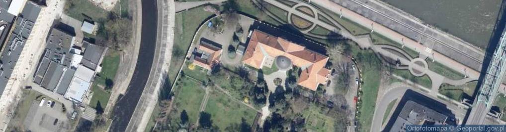 Zdjęcie satelitarne Pałac Biskupi