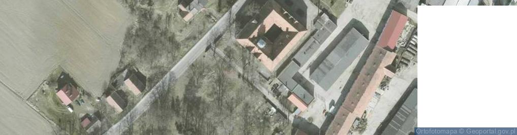 Zdjęcie satelitarne Zamek